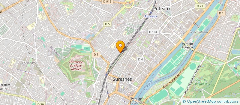 localisation de l'entreprise ECHANGES CULTURELS COMMERCIAUX à SURESNES