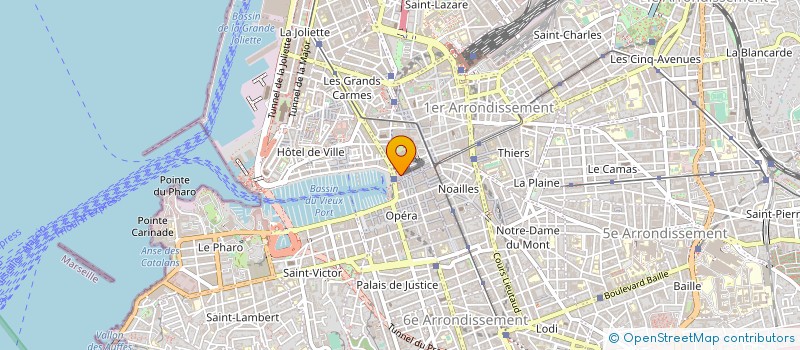 localisation de l'entreprise ECHANGES CULTURELS MEDITERRANEE à MARSEILLE