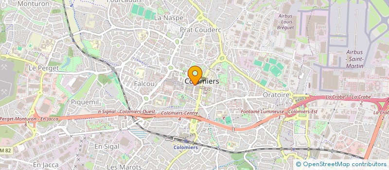 localisation de l'entreprise ECHANGES DE SAVOIRS à COLOMIERS
