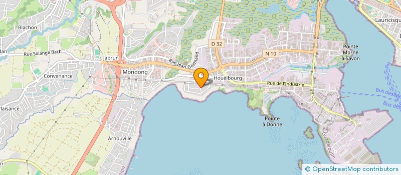localisation de l'entreprise ECHANGES ET COMMUNICATION à BAIE-MAHAULT