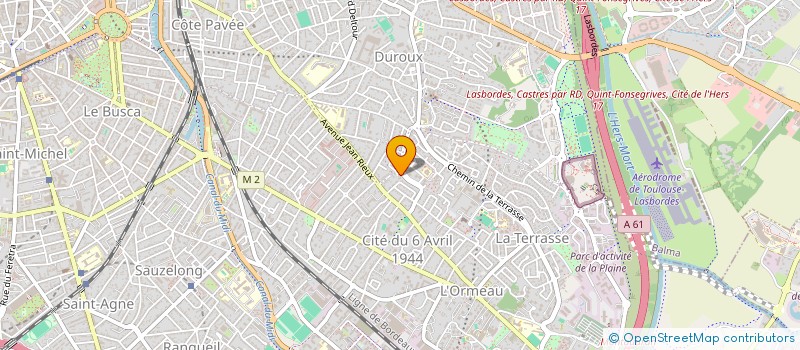 localisation de l'entreprise ECHANGES ET CULTURES à TOULOUSE