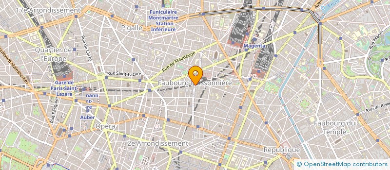 localisation de l'entreprise ECHANGES ET PRODUCTIONS RADIOPHONIQUES à PARIS