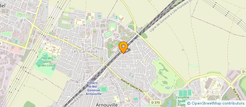 localisation de l'entreprise ECHANGES ET SERVICES à GONESSE
