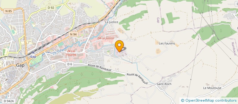 localisation de l'entreprise ECHANGES PAYSANS HAUTES ALPES  GAP