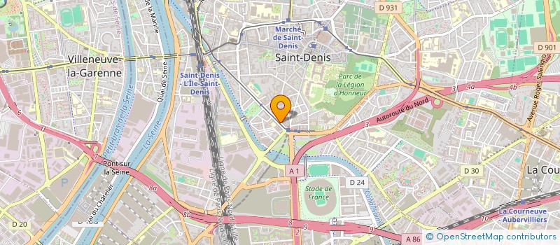 localisation de l'entreprise ECHANGES SAVOIR ET ENTRAIDE à SAINT-DENIS