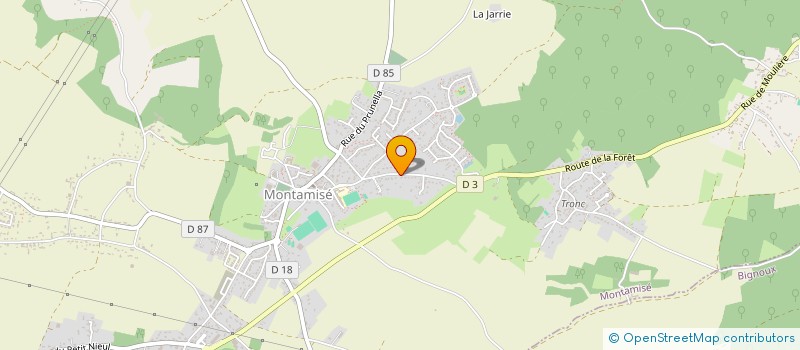 localisation de l'entreprise ECHANGES SOLIDAIRES ET EQUITABLES  MONTAMISE