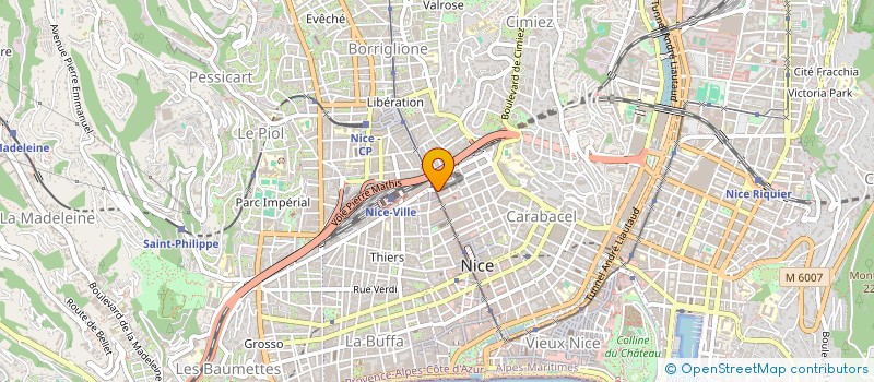 localisation de l'entreprise ECHANSON à NICE