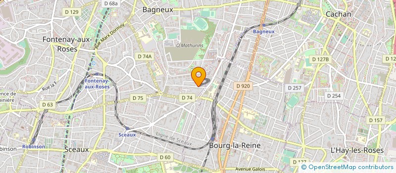 localisation de l'entreprise ECHANTILLONNAGE MODERNE à BAGNEUX