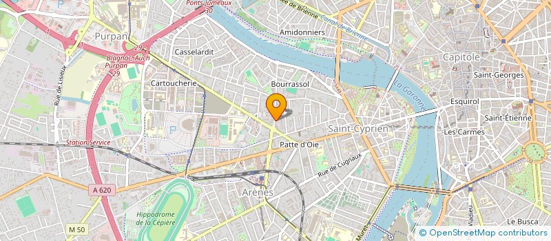 localisation de l'entreprise ECHAP à TOULOUSE