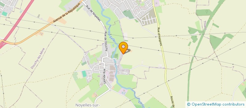 localisation de l'entreprise ECHAP'AYA  NOYELLES SUR SELLE