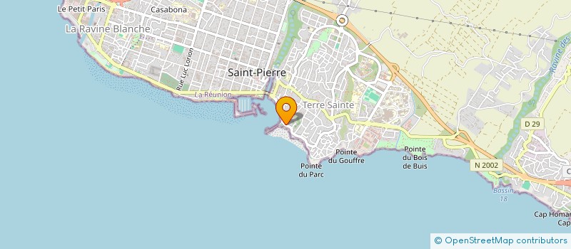 localisation de l'entreprise ECHAPPEE BELLE  SAINT-PIERRE