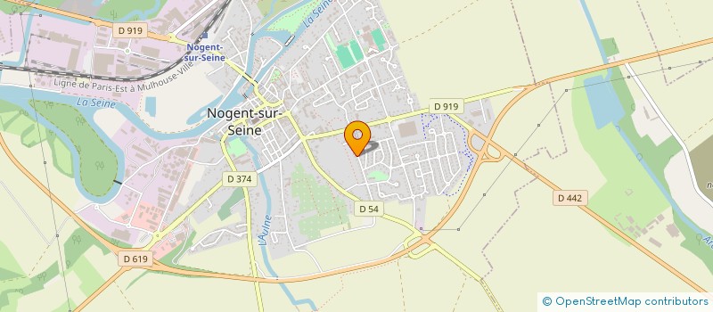 localisation de l'entreprise ECHAPPEE NOGENT BRAQUET LIBRE à NOGENT-SUR-SEINE