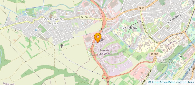 localisation de l'entreprise ECHAPRO à BURNHAUPT-LE-HAUT