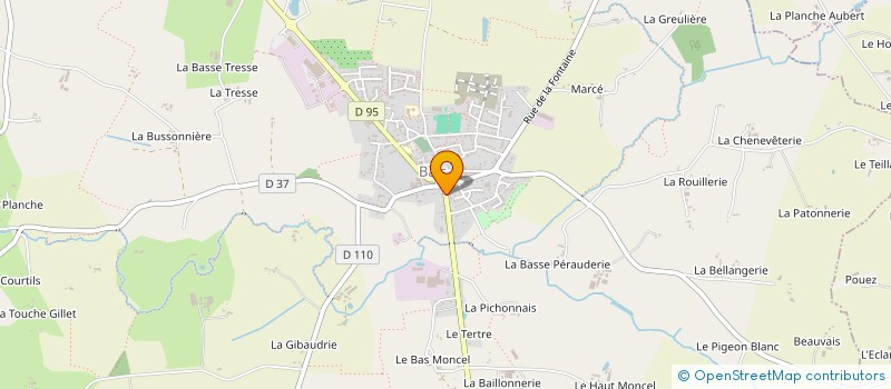 localisation de l'entreprise ECHARDOUR AGENCEMENT  BAIS