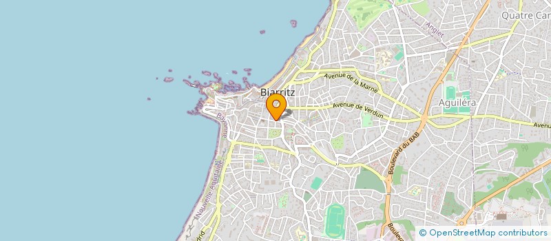 localisation de l'entreprise ECHELLE 1 à BIARRITZ