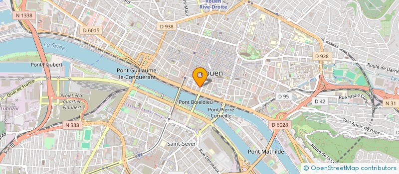 localisation de l'entreprise ECHELLE INCONNUE à ROUEN