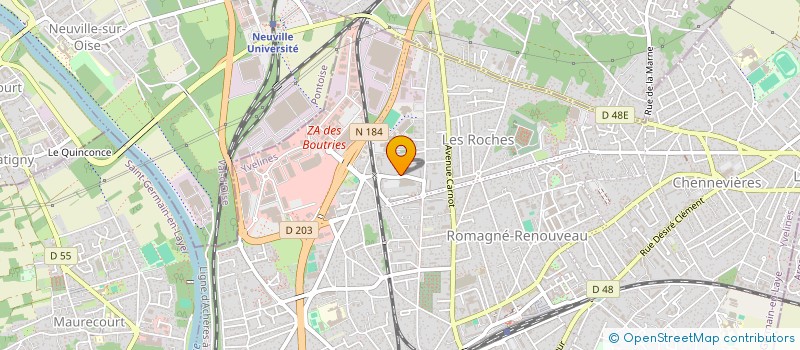 localisation de l'entreprise ECHIDA  CONFLANS-SAINTE-HONORINE