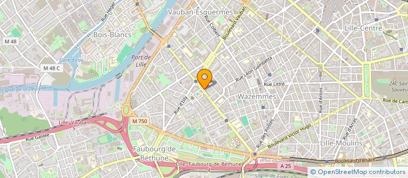 localisation de l'entreprise ECHIKR-DOUANE à LILLE