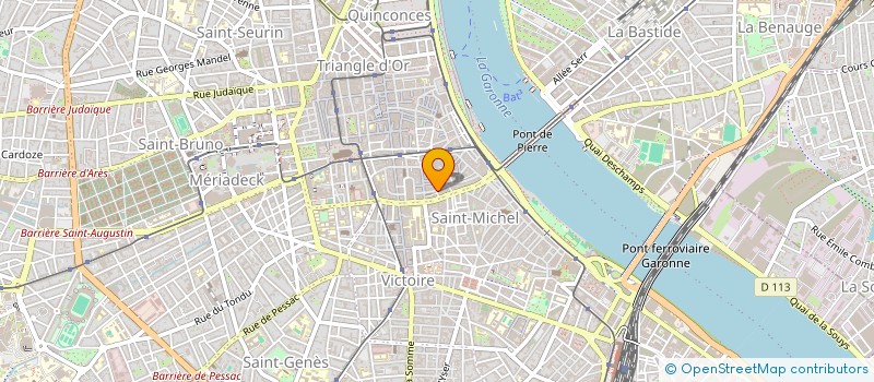localisation de l'entreprise ECHIQUIER BORDELAIS à BORDEAUX