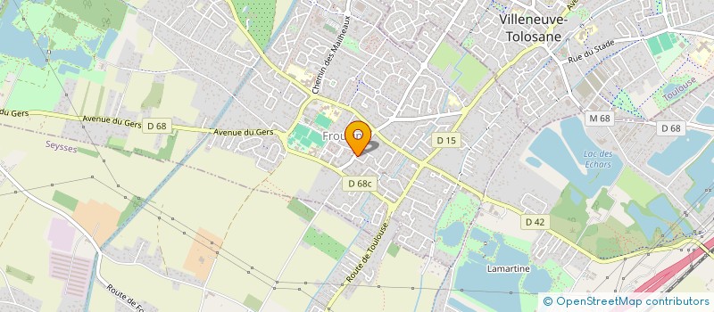 localisation de l'entreprise ECHIQUIER DE VILLENEUVE TOLOSANE  VILLENEUVE-TOLOSANE