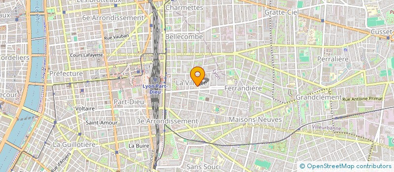 localisation de l'entreprise ECHIQUIER DES LIONS - POMPIDOU LYON OULLINS  LYON