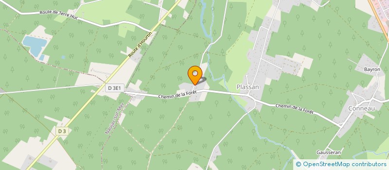 localisation de l'entreprise ECHIQUIER MEDOCAIN  LESPARRE-MEDOC