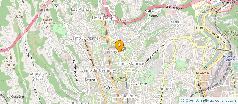 localisation de l'entreprise ECHIQUIER NICOIS à NICE