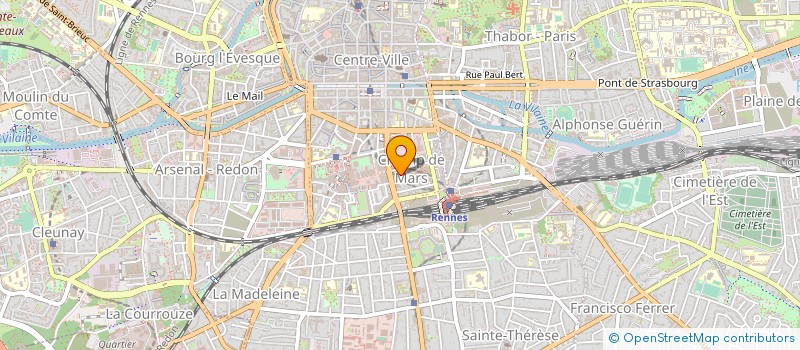 localisation de l'entreprise ECHIQUIER RENNAIS  RENNES