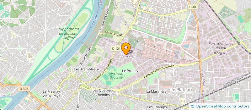 localisation de l'entreprise ECHLA ET CIE SARL  SARTROUVILLE