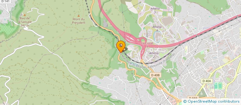 localisation de l'entreprise ECHO 13.6  LA CIOTAT