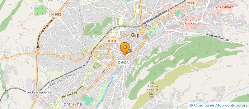 localisation de l'entreprise ECHO 2 COM à GAP
