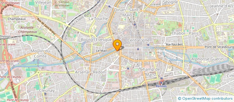 localisation de l'entreprise ECHO à RENNES