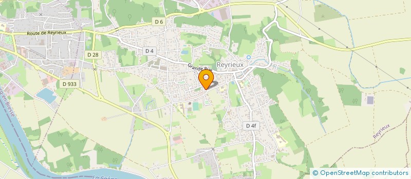 localisation de l'entreprise ECHO 5 à REYRIEUX
