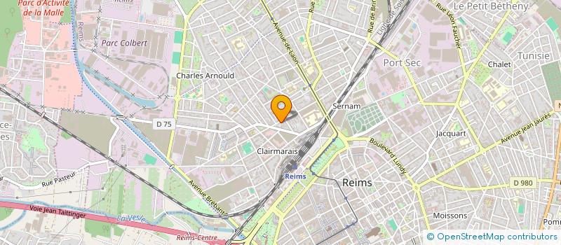 localisation de l'entreprise ECHO 6 TM  REIMS