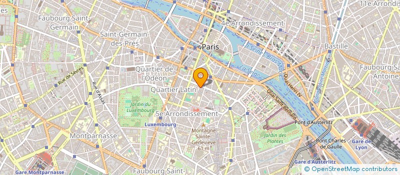 localisation de l'entreprise ECHO AUDITION à PARIS