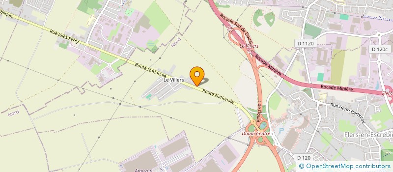 localisation de l'entreprise ECHO CONCEPT à FLERS-EN-ESCREBIEUX