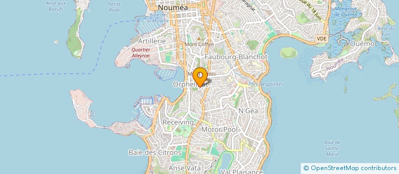 localisation de l'entreprise ECHO CONSEIL à NOUMEA