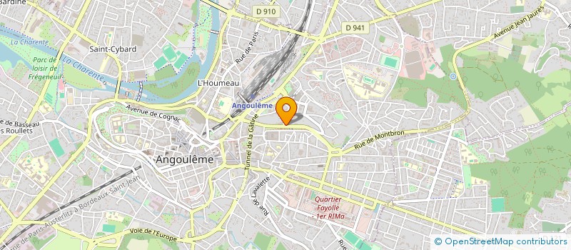 localisation de l'entreprise ECHO CONTROL à ANGOULEME