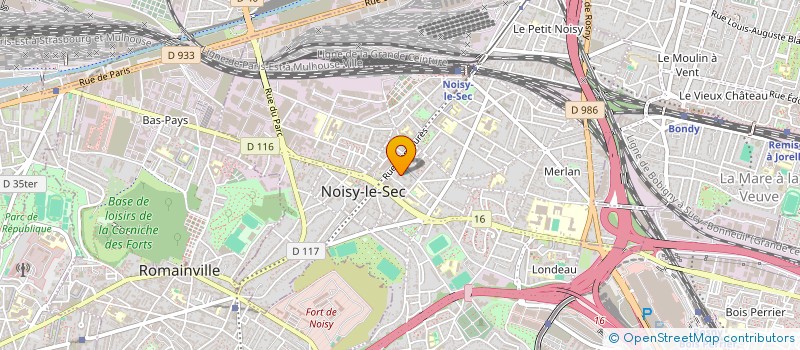 localisation de l'entreprise ECHO DE KEJIA TULOU à NOISY-LE-SEC