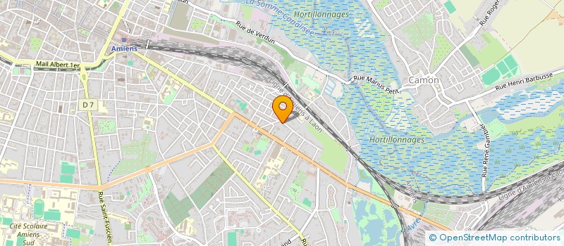 localisation de l'entreprise ECHO DE LA TIMBROLOGIE  AMIENS