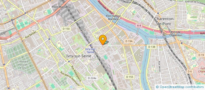 localisation de l'entreprise ECHO DOPPLER à IVRY-SUR-SEINE