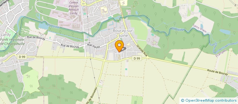 localisation de l'entreprise ECHO-DYNAMIQUE  BOURAY-SUR-JUINE