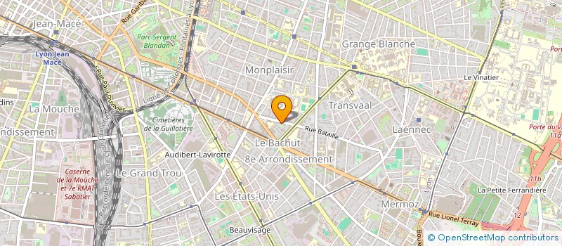 localisation de l'entreprise ECHO ENDO SAINT JEAN à LYON