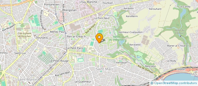 localisation de l'entreprise ECHO - LA FABRIQUE D'HISTOIRES FUGACES à BREST