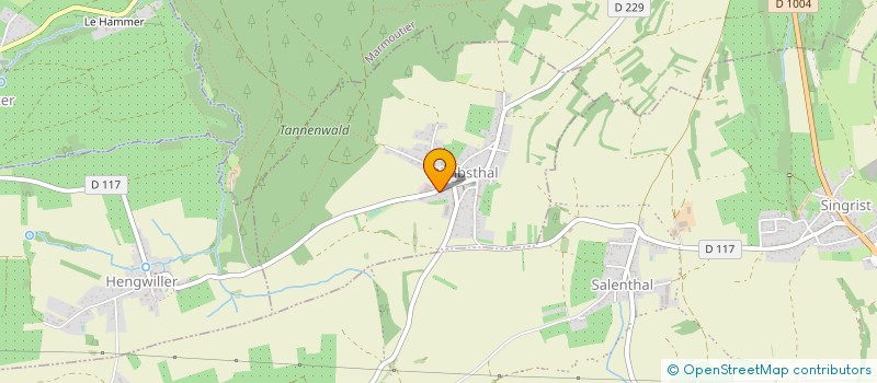 localisation de l'entreprise ECHO MARKETING  SOMMERAU