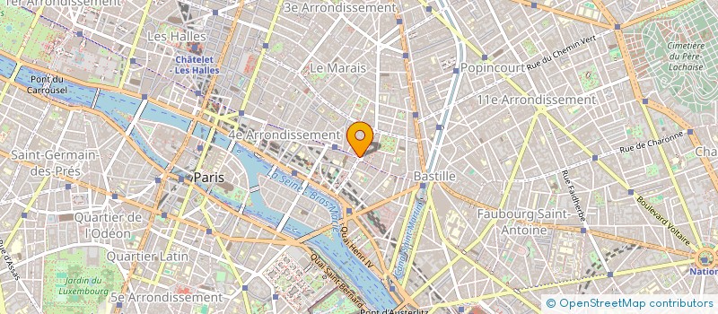 localisation de l'entreprise ECHO MEDICAL CONSULT à PARIS