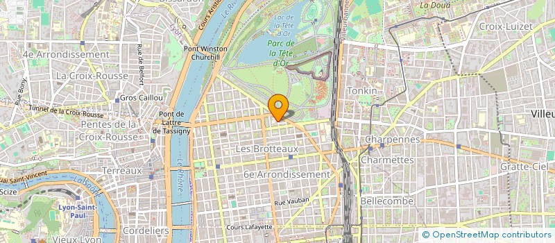 localisation de l'entreprise ECHO-MENTAT à LYON