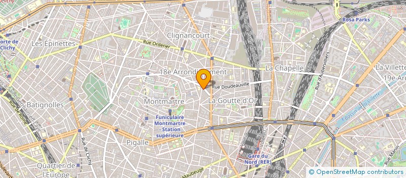 localisation de l'entreprise ECHO ORANGE  PARIS