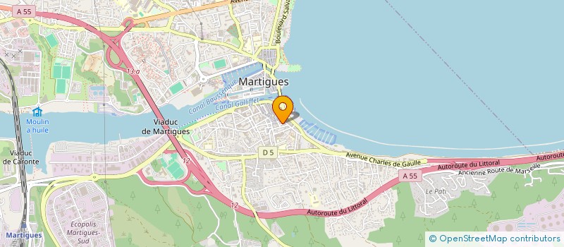 localisation de l'entreprise ECHO PARTICULIER à MARTIGUES