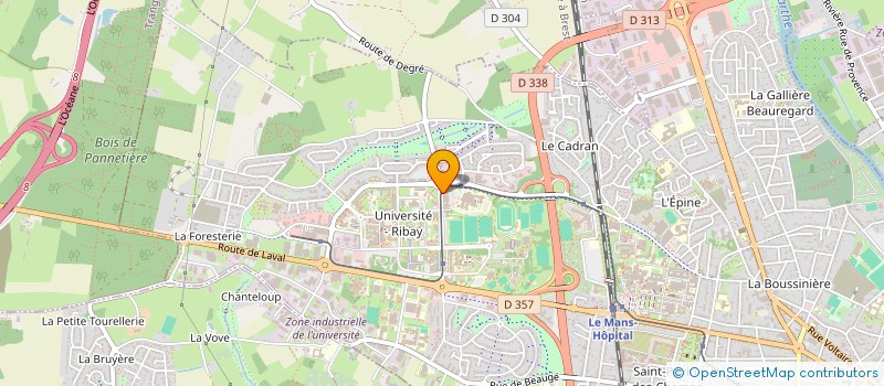 localisation de l'entreprise ECHO REPAIR à LE MANS